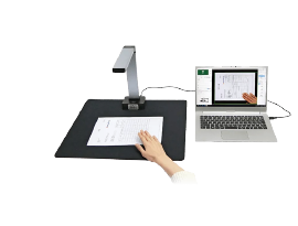 マットに帳簿を置く